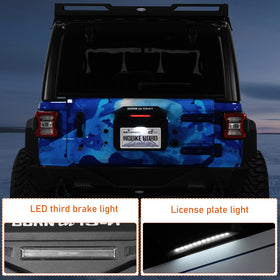 Hooke Road LED third brake light illuminated improving rear signaling and visibility