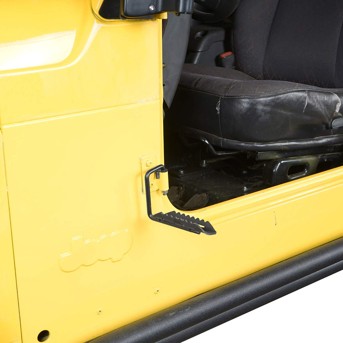 Hooke Road pair of driver and passenger pegs included for complete hinge-side installation