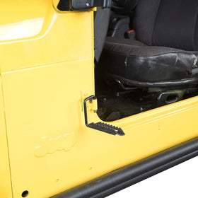 Hooke Road pair of driver and passenger pegs included for complete hinge-side installation