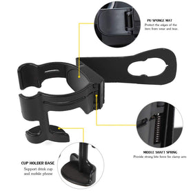 Hooke Road holding phone securely in cradle for hands-free navigation