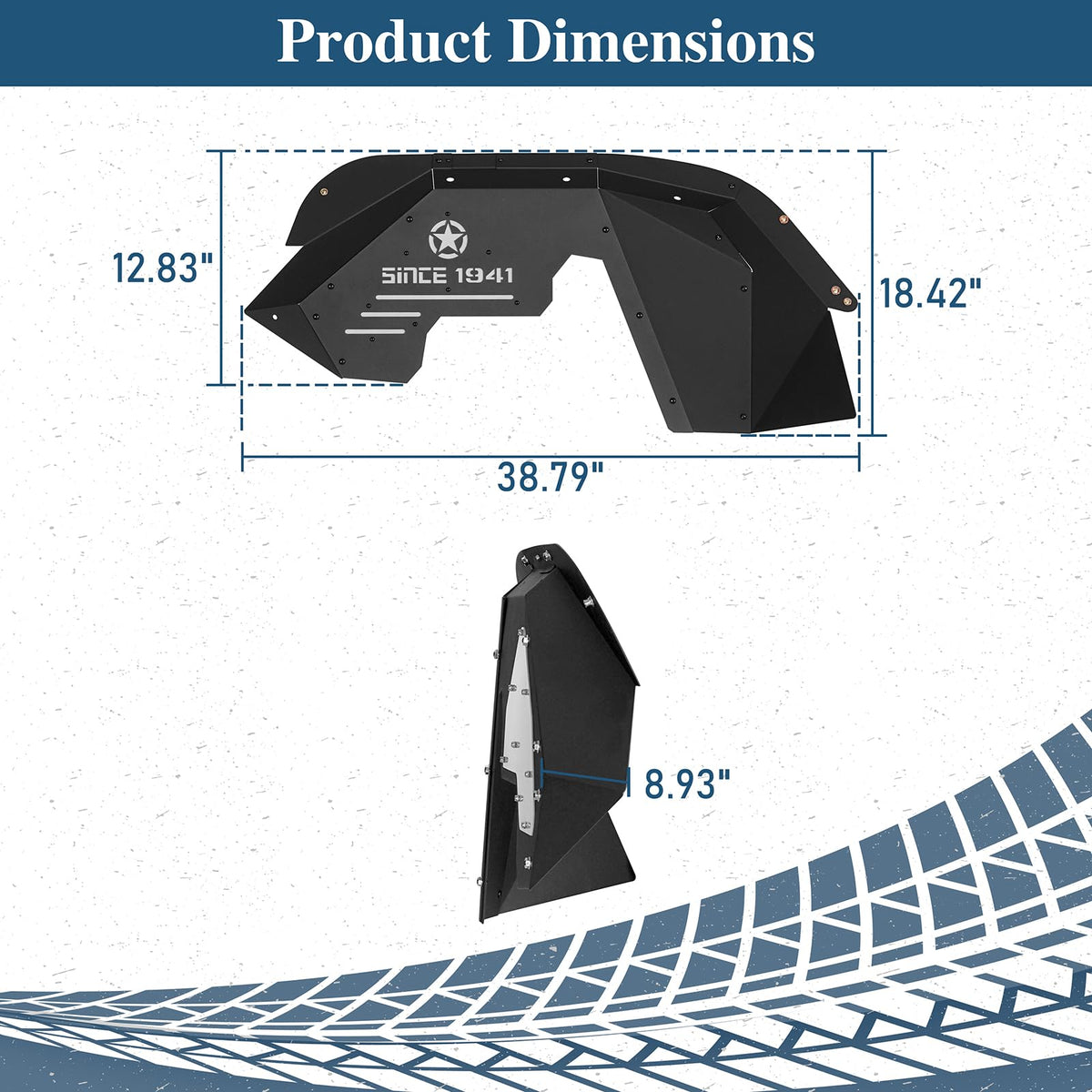 Hooke Road liner next to hand tools showing scale and lightweight design