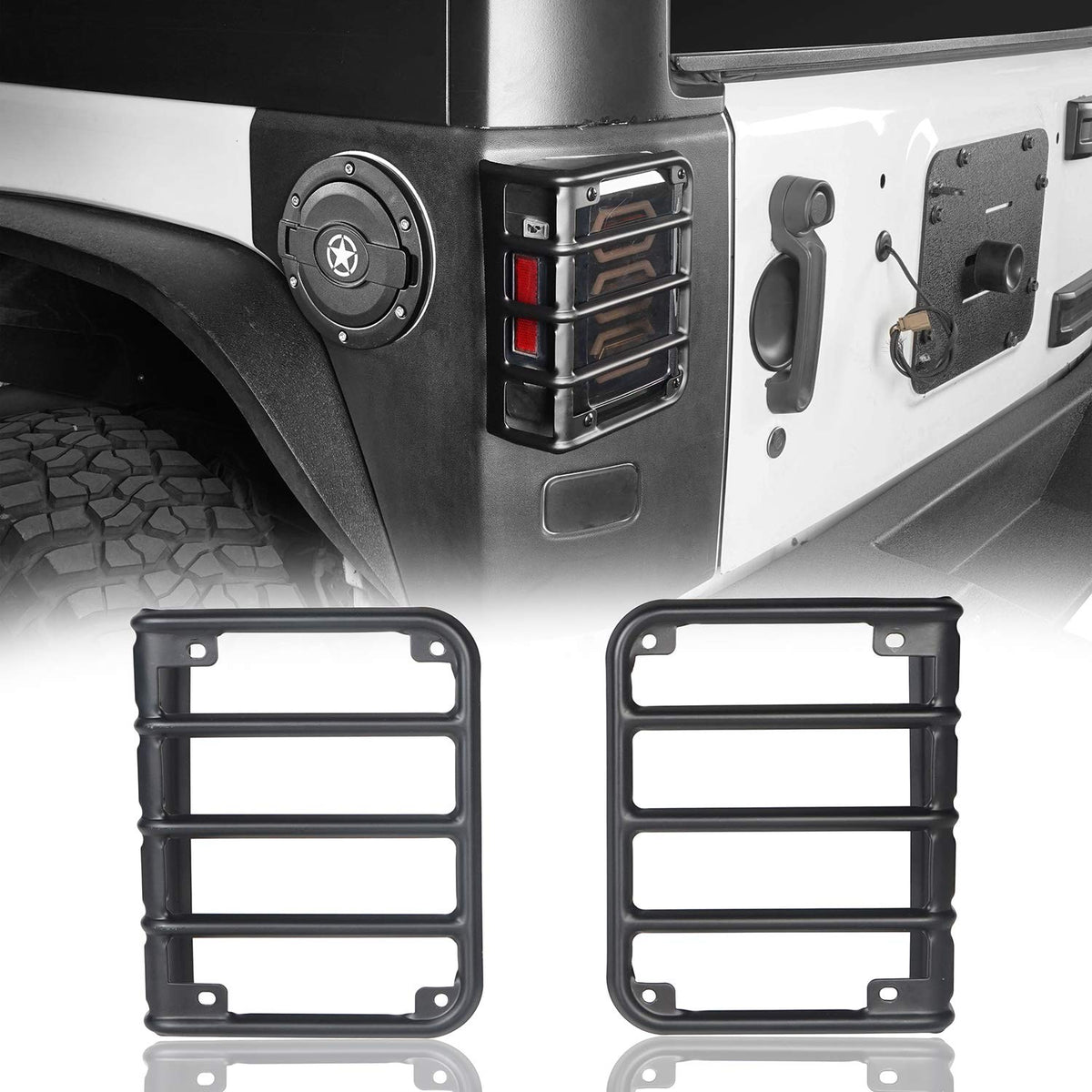 Hooke Road front view guard showing full coverage and rugged styling benefit