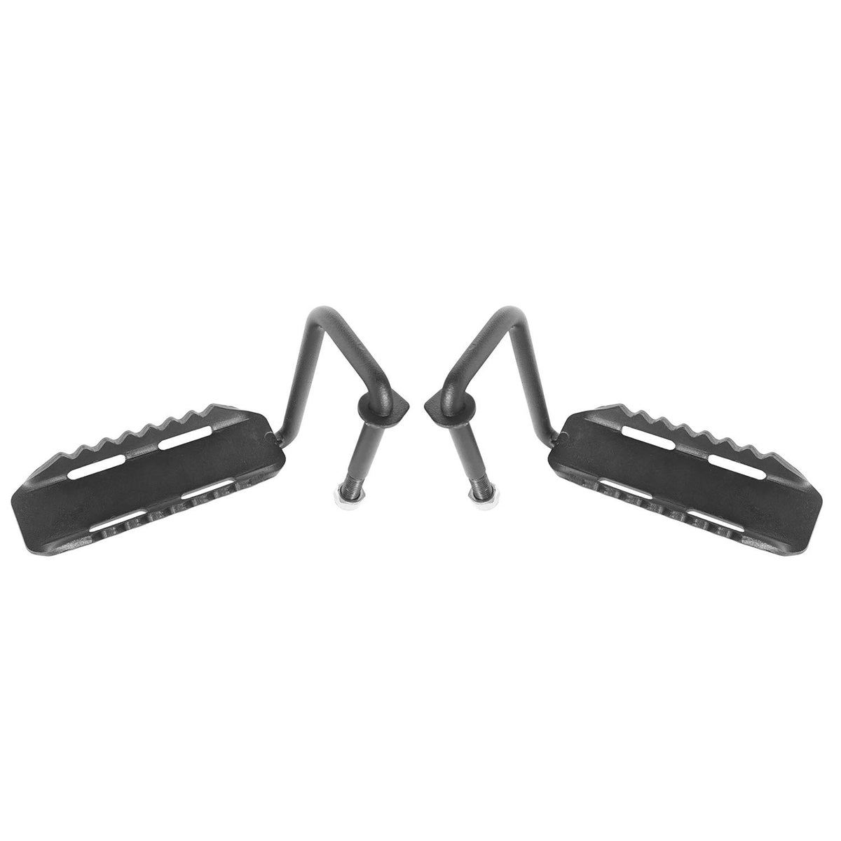Hooke Road underside view showing mounting points and bolt-on hinge compatibility