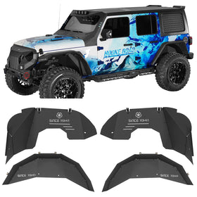 Hooke Road front liner packaging showing complete 4-piece set and weight benefit