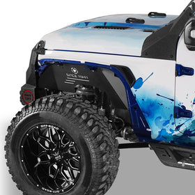 Hooke Road rear liner detail with star logo showing stylish protection