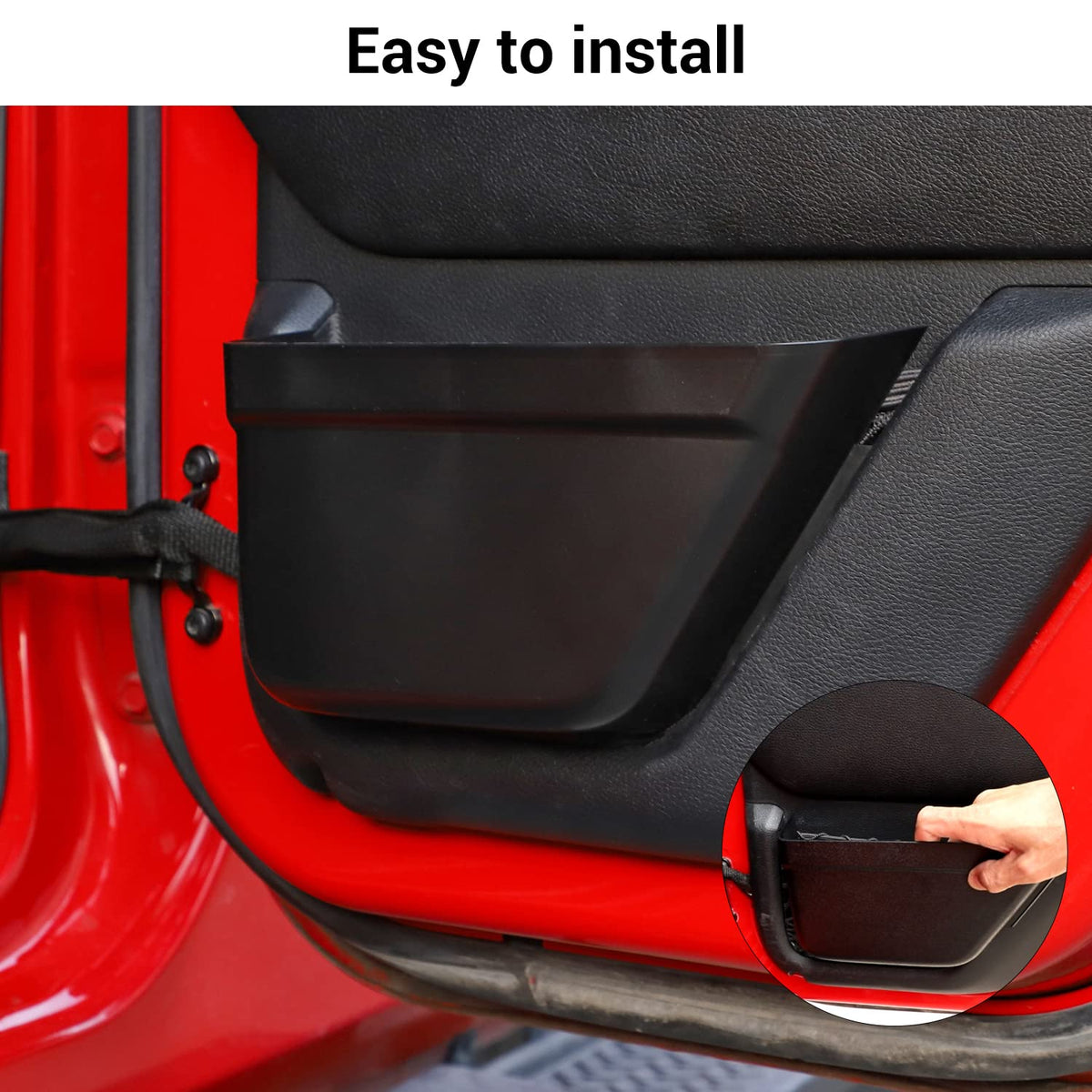 Hoolcar clip detail snap-in fastener showing stronger installation hold