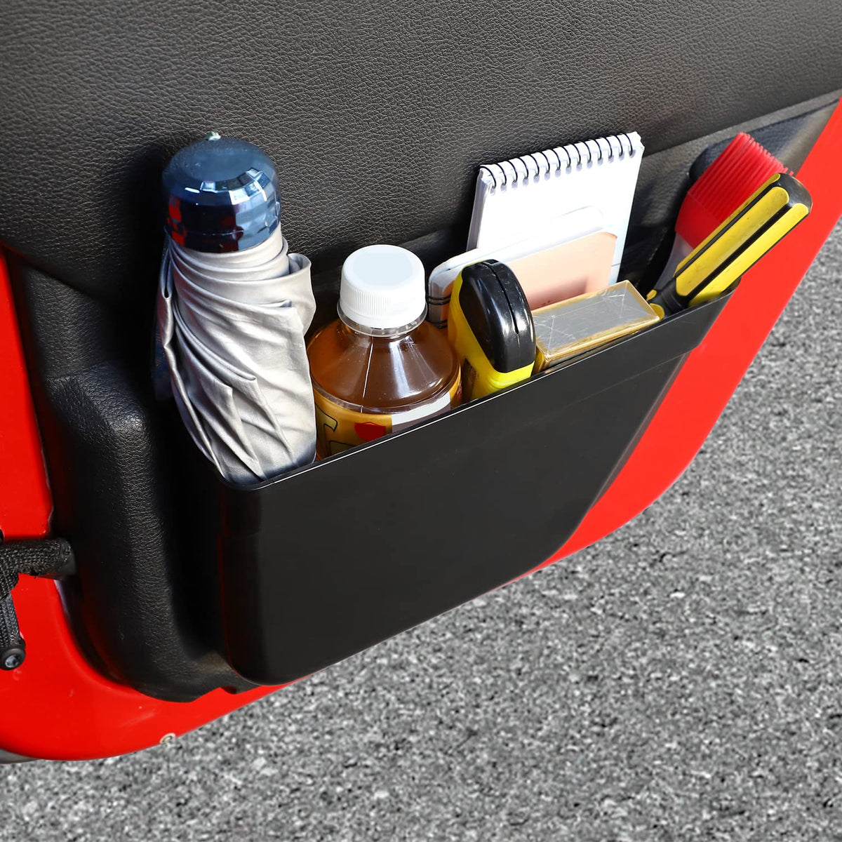 Hoolcar size comparison with hand illustrating practical capacity