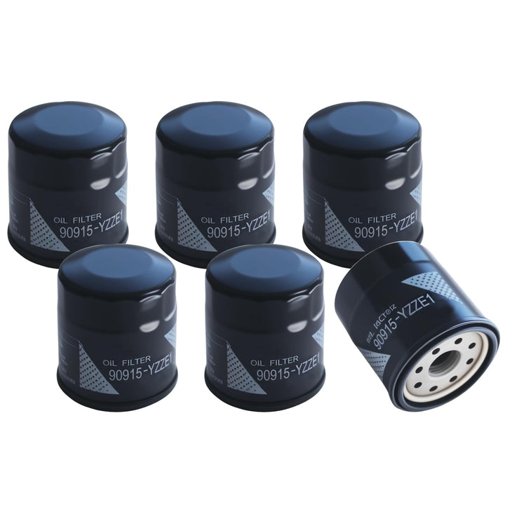 HOONHERY front view of six-pack filters showing packaging and ready supply benefit