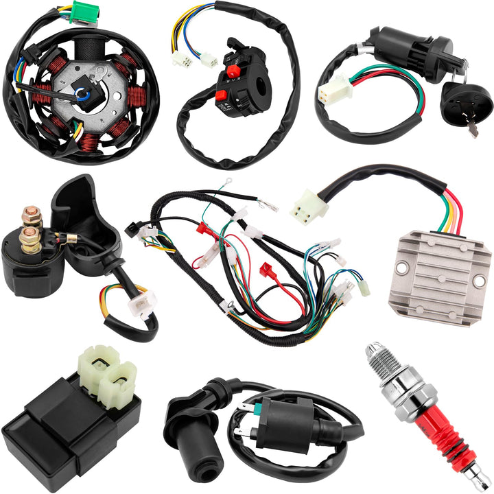 HOOTO front packaging showing complete wiring kit and components, ensuring a full-system replacement