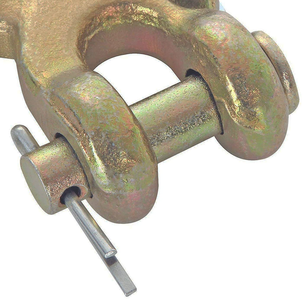HOOTO hooks attached to trailer safety chain demonstrating secure load connection