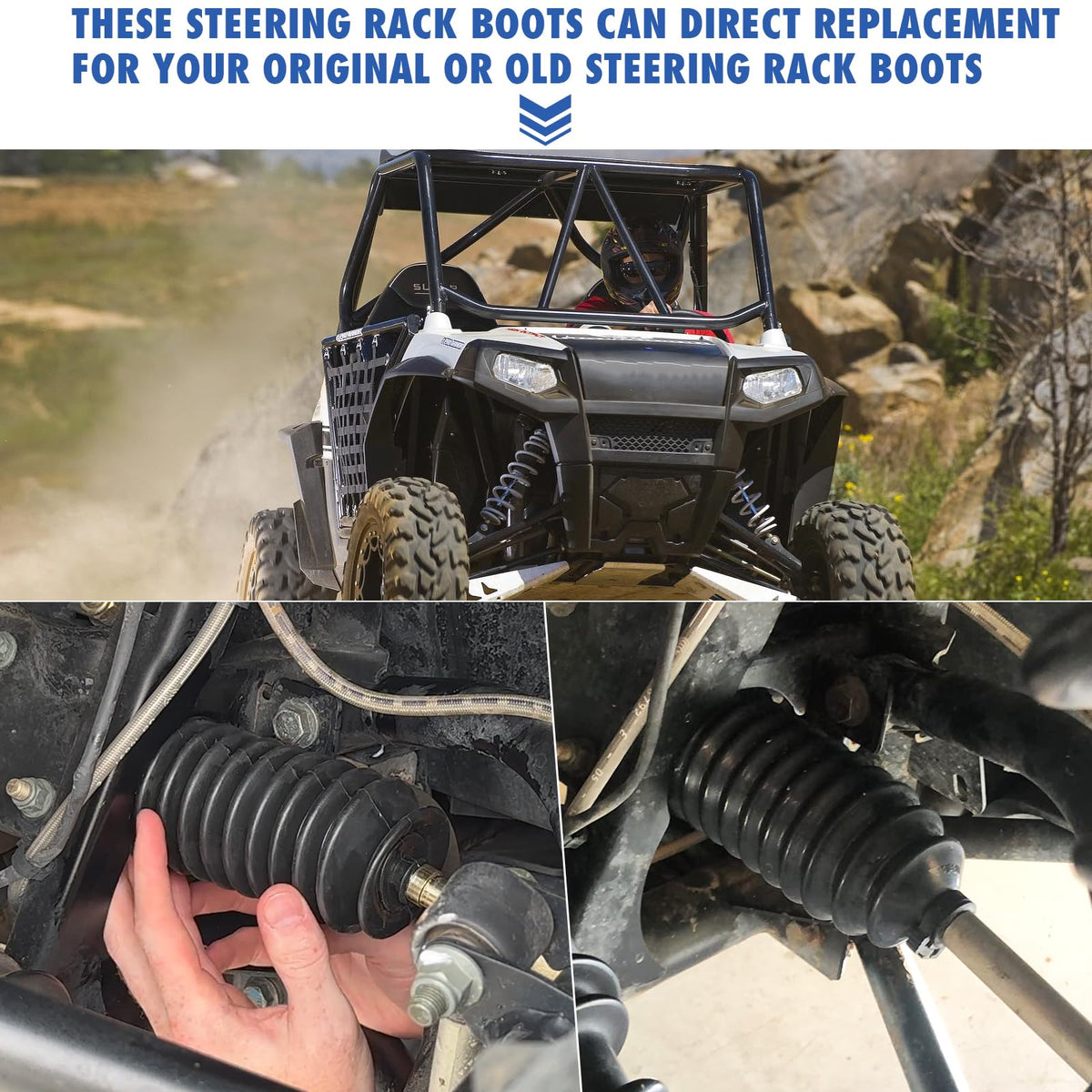 HOOTO boot protecting inner tie rod area to prevent contamination