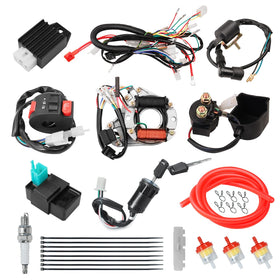 HOOUP front packaging showing full wiring kit and parts organization, aiding quick identification