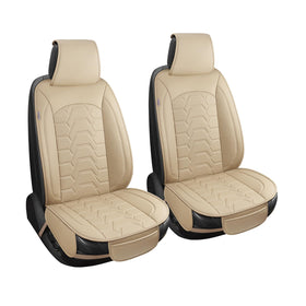 hoozoom front seat cover full view showing clean protection and comfort