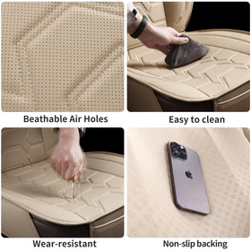 hoozoom headrest sleeve adjustment demonstrating compatible fit and safety