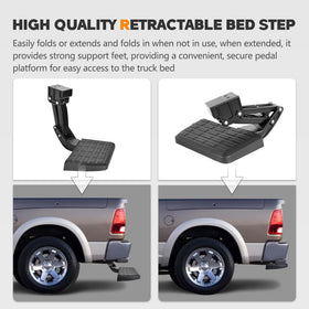 HOPE YOU READY folded step flush in bumper preserving clearance