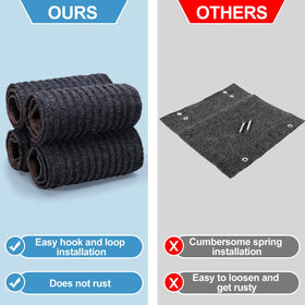 HOPEVIVA rinsing step covers under hose for quick cleaning and fast drying benefit