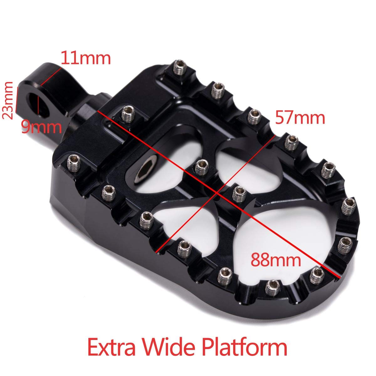 Hopider mounted on Harley Dyna illustrating fitment and rider stability