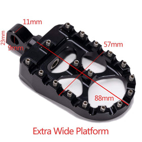 Hopider mounted on Harley Dyna illustrating fitment and rider stability