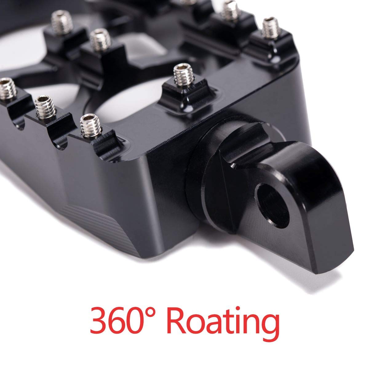 Hopider side profile rotated angle demonstrating 360-degree adjustability benefit