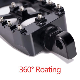 Hopider side profile rotated angle demonstrating 360-degree adjustability benefit