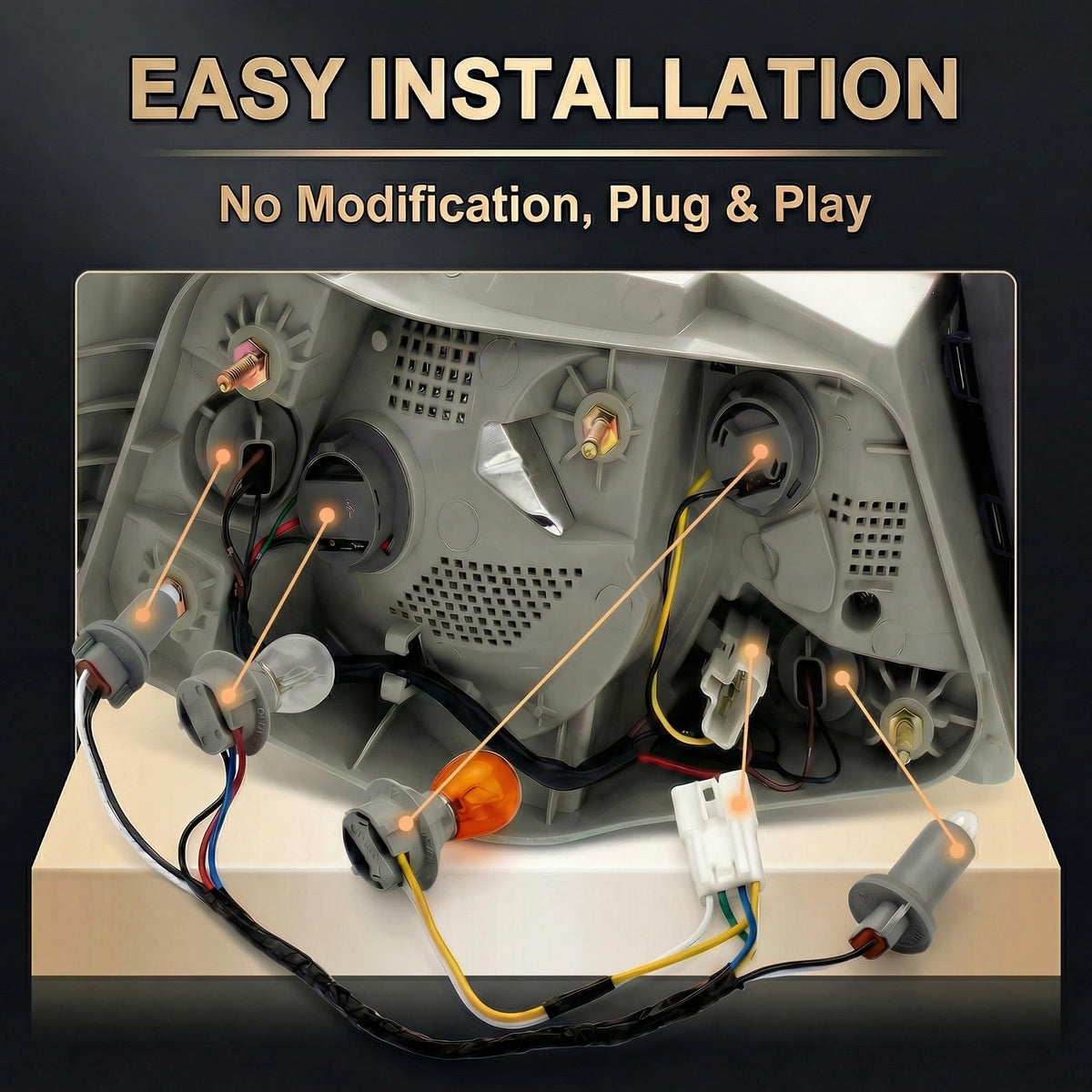 HOPUT wiring insulation detail demonstrating durable construction and safety