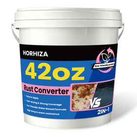 HORHIZA front can 42 oz showing product label and benefit of primed protection