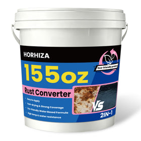HORHIZA front can label showing product name and size for quick identification and benefit