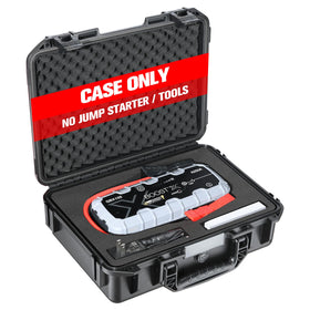 HOSOCASE front view showing rugged case protecting NOCO gear