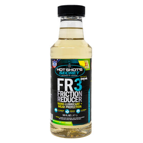 Hot Shot's Secret FR3 front label showing product benefit and size