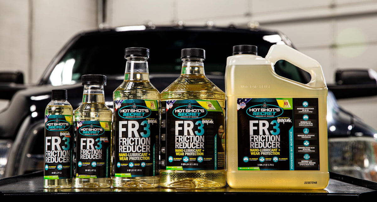 Hot Shot's Secret FR3 in a garage setting illustrating convenience for vehicle care