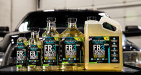 Hot Shot's Secret FR3 in a garage setting illustrating convenience for vehicle care