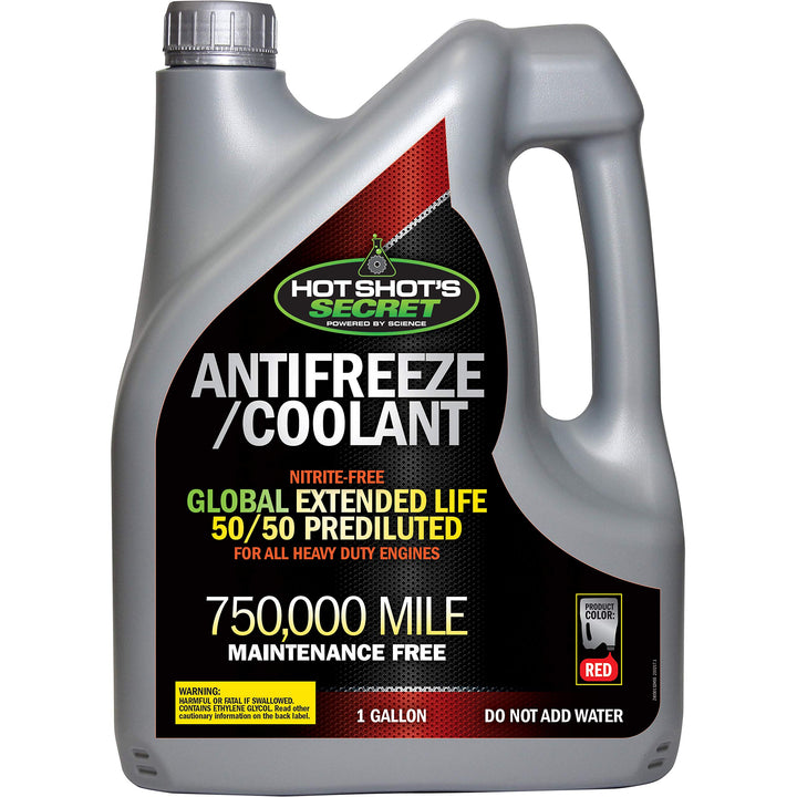 Hot Shot's Secret front jug showing label and ready-to-use benefits