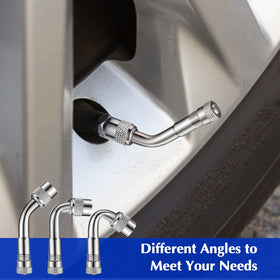 Hotop side-by-side 7 inch and 12 inch extenders showing length options for clearance