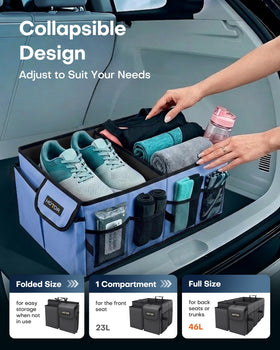 HOTOR carrying handles detail for comfortable transport between car and home