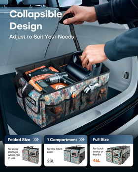 HOTOR folded flat showing compact storage and space-saving benefit