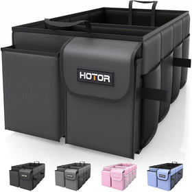 HOTOR front view showing organizer layout and storage benefit