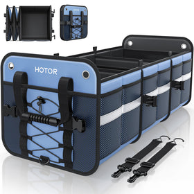 HOTOR front view showing pockets and reflective strip for safer loading