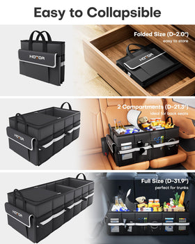 HOTOR heavy-duty handles shown for comfortable carrying heavy loads benefit