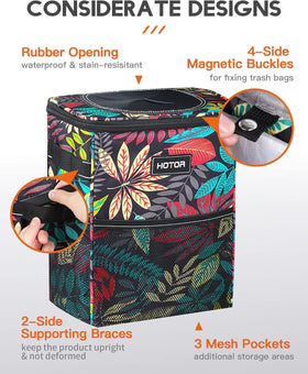 HOTOR waterproof lining detail showing leak-proof interior for easy cleaning
