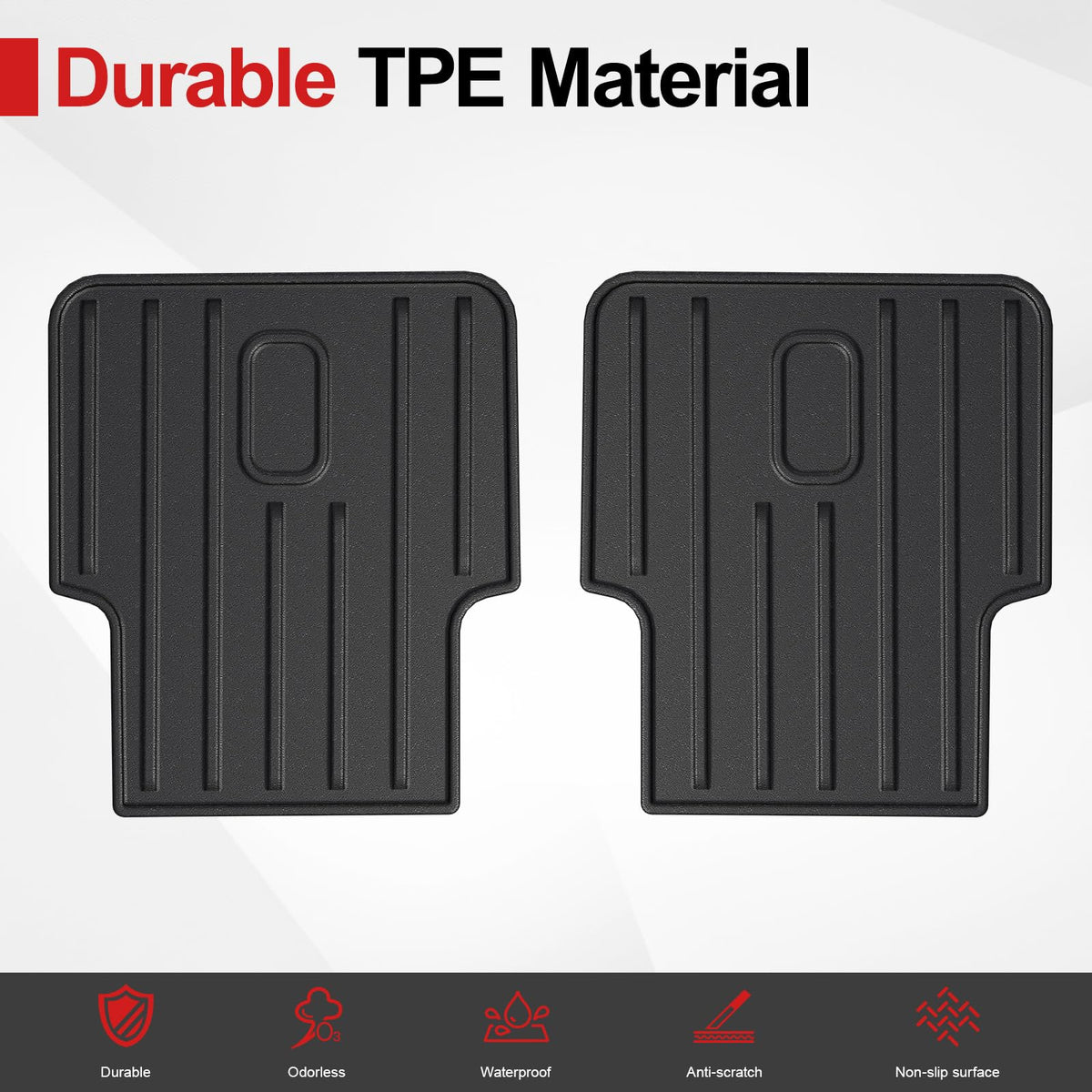 HOUCLEMIC edge fit illustrating precise contour match to Pilot seatback