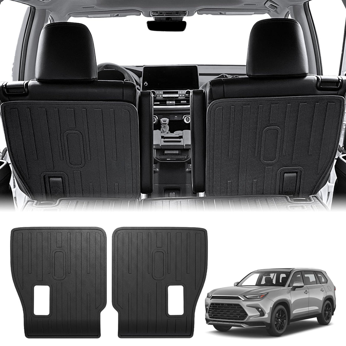 HOUCLEMIC front packaging showing Grand Highlander kick mat and model fit benefit