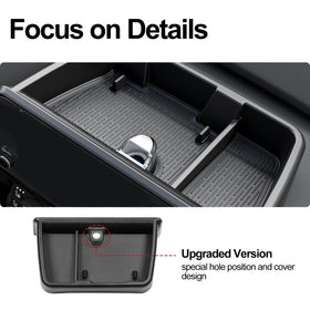 HOUCLEMIC installed side angle demonstrating seamless integration with dash