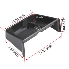 HOUCLEMIC textured ABS finish highlighting durable scratch-resistant material