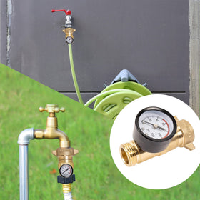 Hourleey regulator beside garden hose for scale and easy sizing