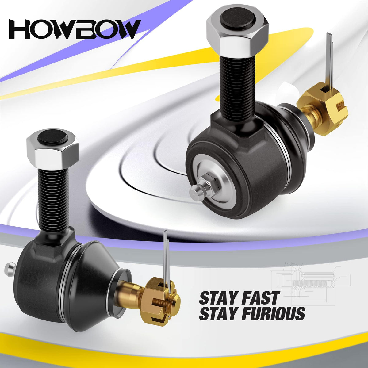 HOWBOW hardened finish close-up illustrating corrosion resistance and durable surface protection
