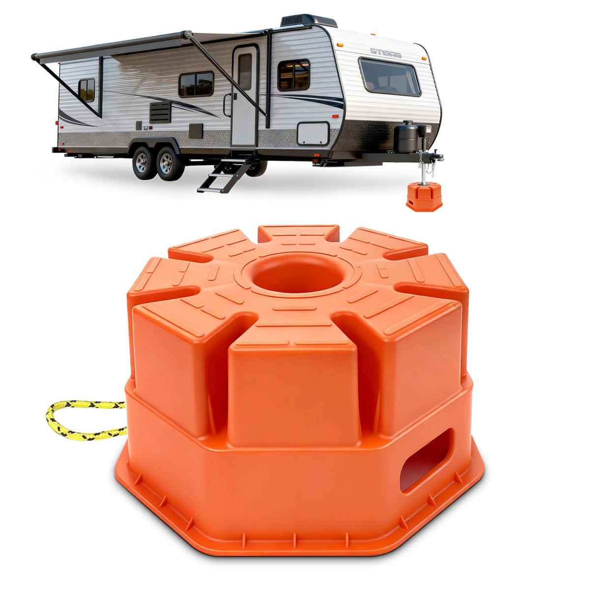 HOXWELL nested blocks in campsite storage saving valuable space