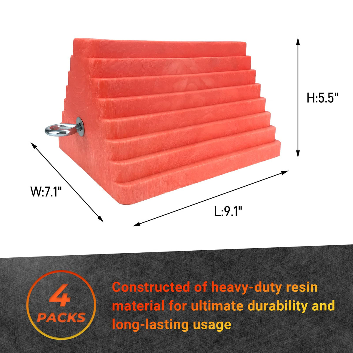 HOXWELL closeup of rubber tread highlighting grip and weather resistance benefit
