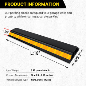 HOXWELL close-up of yellow safety stripes for high visibility and safety