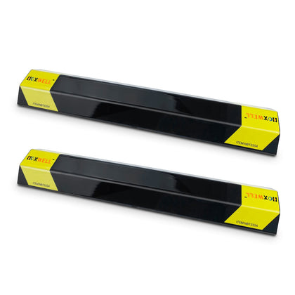 HOXWELL front packaging view showing two 18-inch parking aids and visible yellow stripes for clear stopping