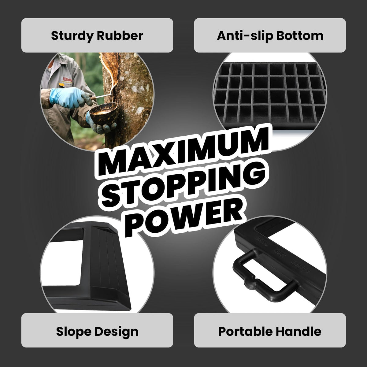 HOXWELL handle detail for quick carrying and convenient portability